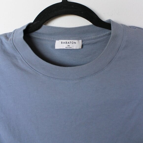 Babaton Shoulder Pad Tank ~ XS ~ 2021 ~ Muted Blue Grey - Picture 7 of 7